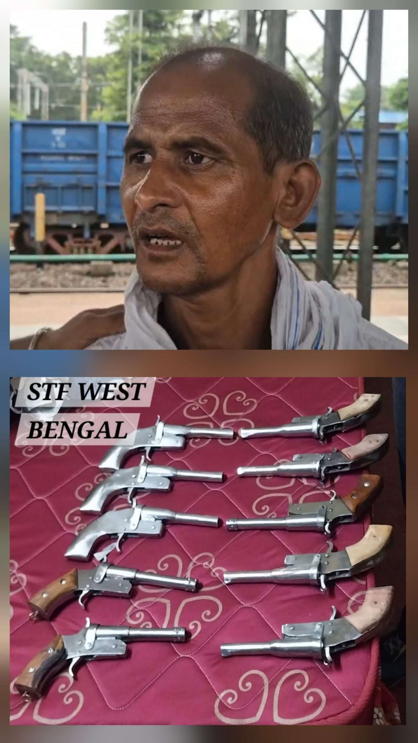 অন্ডাল স্টেশনে এক ব্যাগ আগ্নেয়াস্ত্রসহ যুবক গ্রেফতার, তদন্তে নেমেছে এস টি এফ